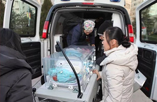 佛坪县妇婴监护型护送